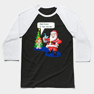 Funny Santa Claus original santa Baseball T-Shirt